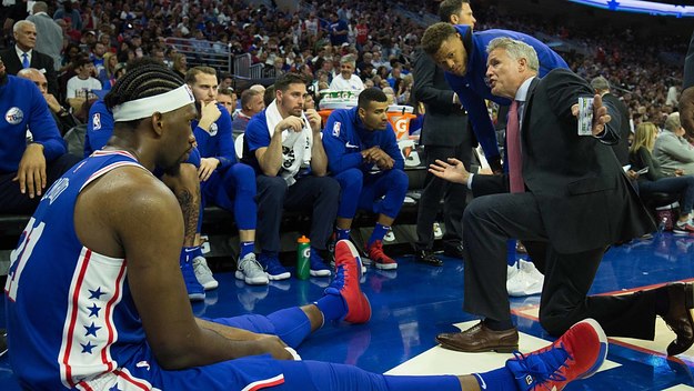 Philadelphia Sixers Brett Brown 2017