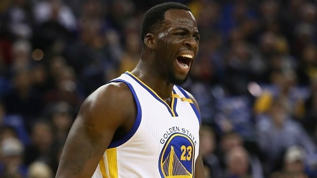 Angry Draymond Green.