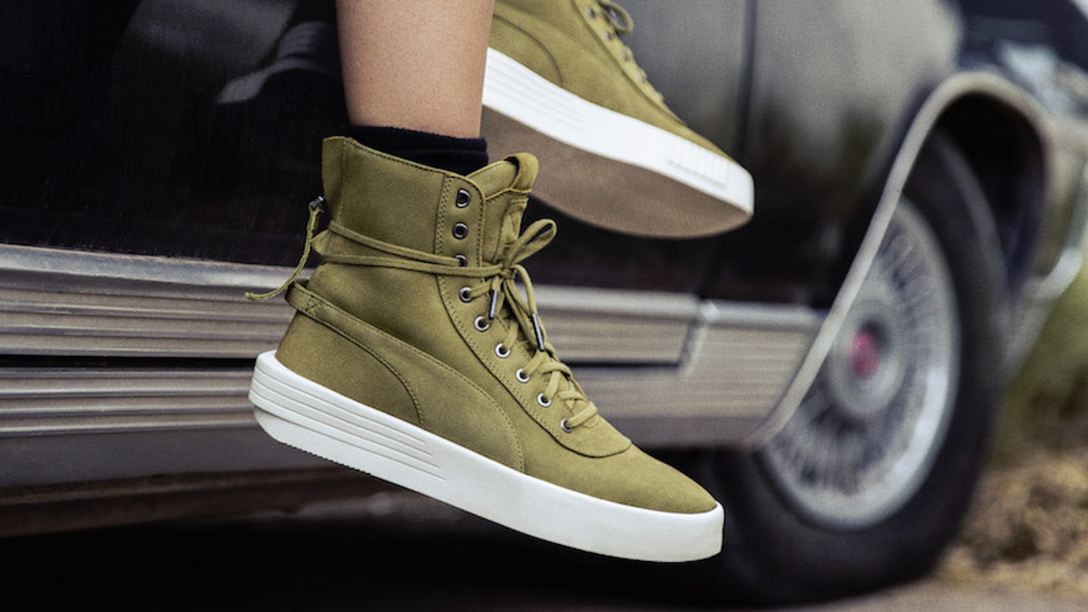 The Weeknd x Puma Parallel Green Release Date On Foot