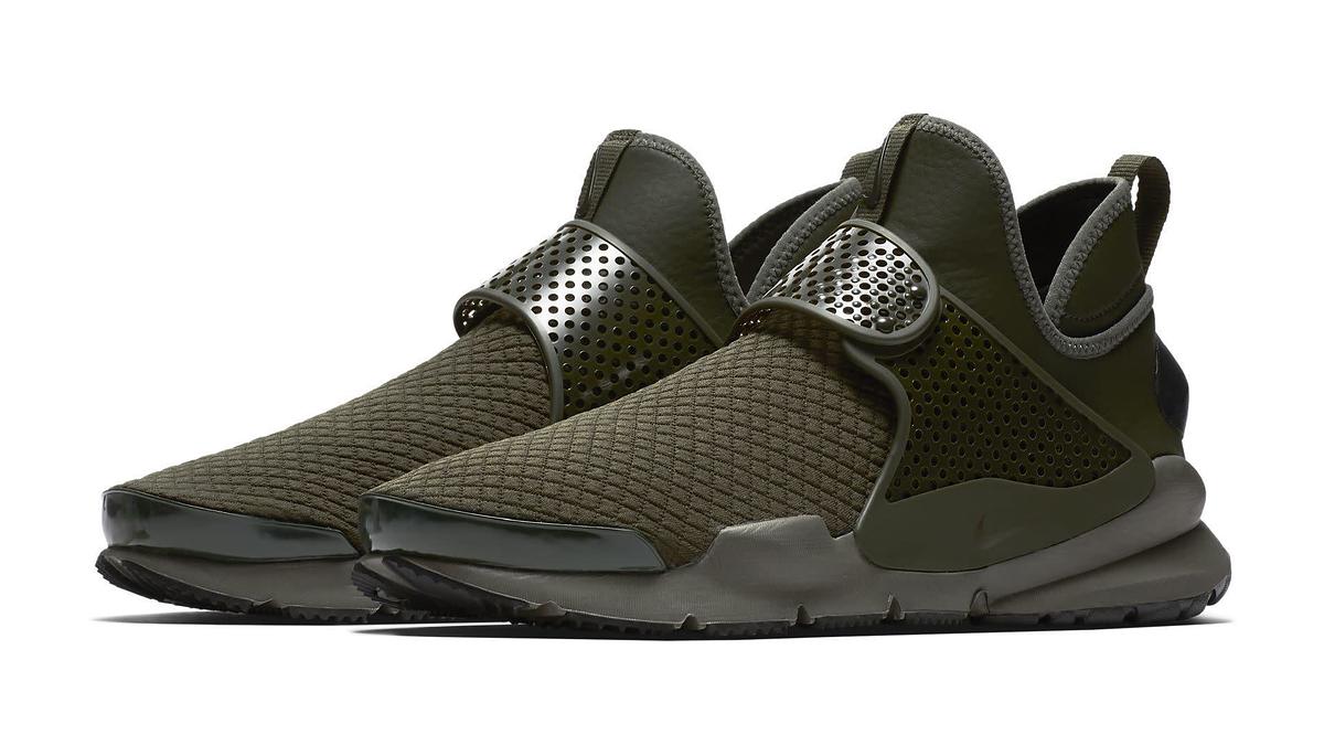 Nike Sock Dart Mid Olive (Pair)
