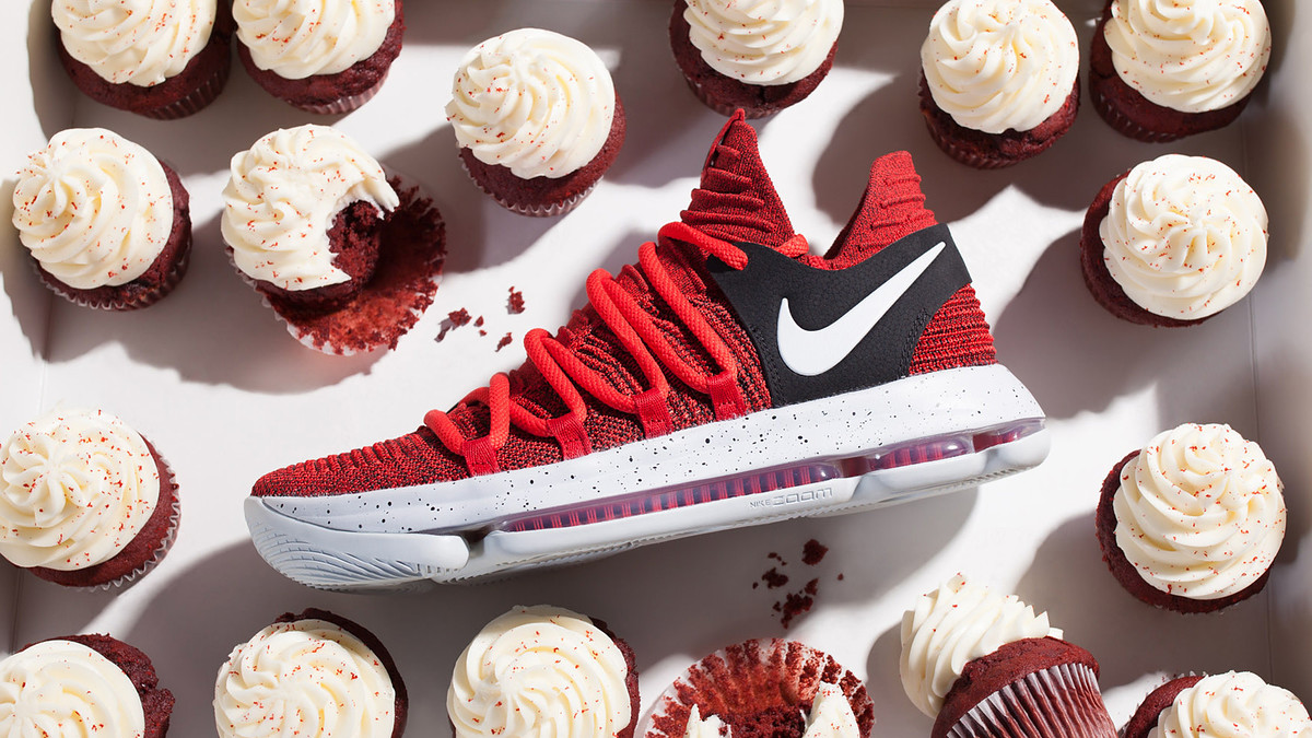 Red Velvet Nike KD 10 Cupcake