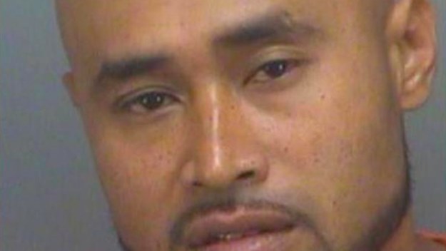 Mug shot of Rorn Sorn, Florida man who accidentally fired gun while taking selfie.