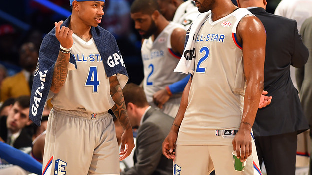 Isaiah Thomas John Wall 2017 NBA All Star Game