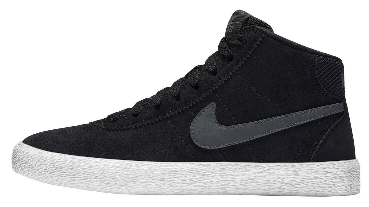 Womens Nike SB Bruin High (Black)