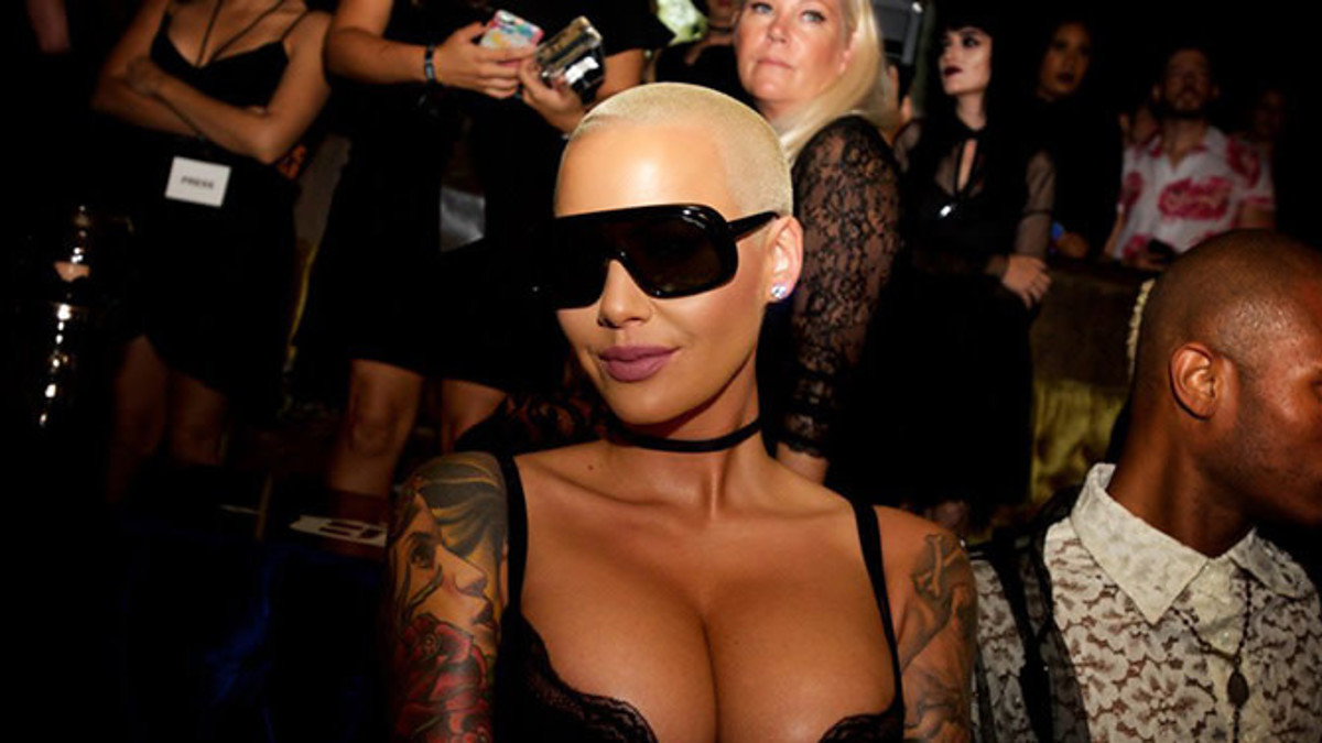 amber rose kodak black