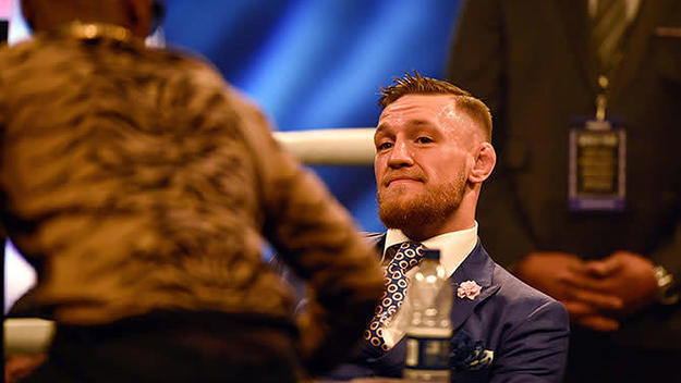 conor mcgregor smiling