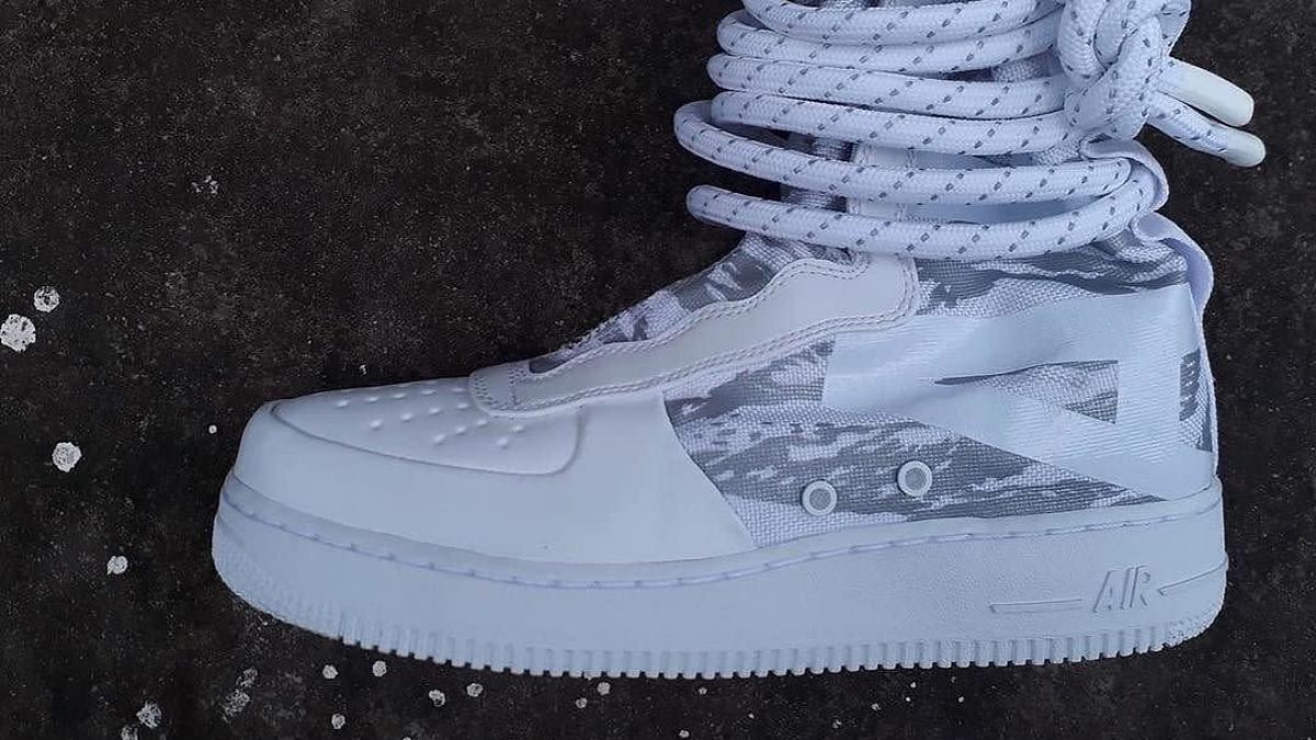 Nike Special Field Air Force 1 High White Tiger Camo