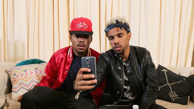Chance the Rapper and Vic Mensa, Samsung Galaxy at Lollapalooza 2014