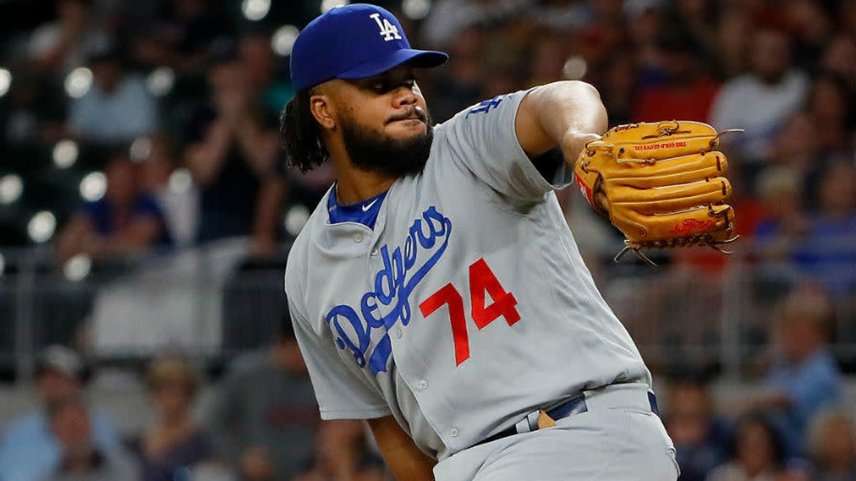 Kenley Jansen Air Jordan 12 Grey/Blue Dodgers PE Cleats