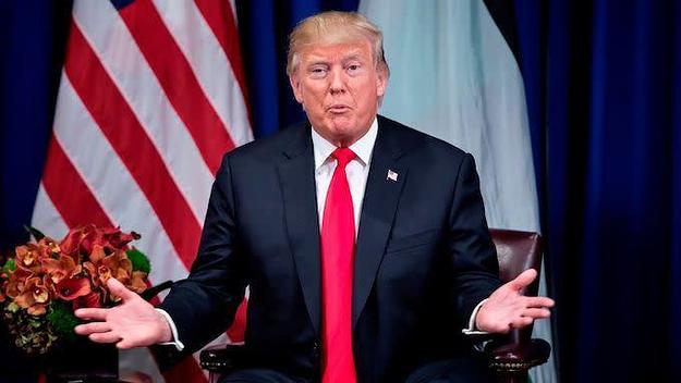 Trump Abbas UN
