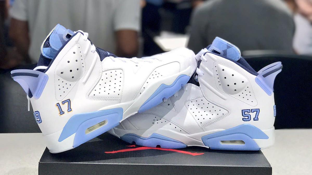 Air Jordan 6 UNC Championship PE