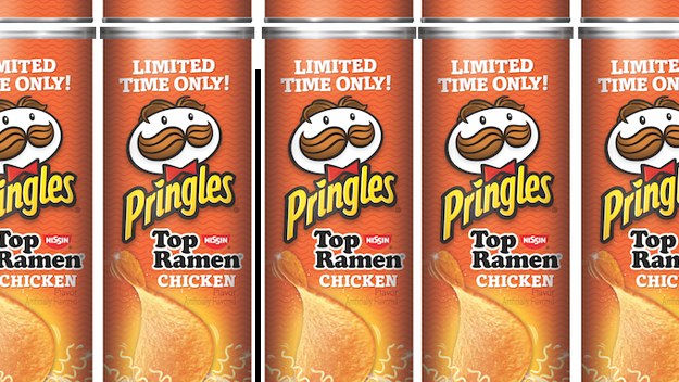 Pringles Top Ramen Flavor