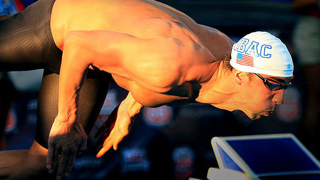This is a photo of Michael Phelps.
