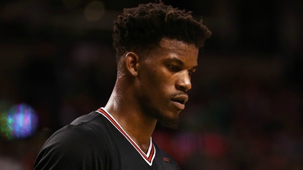 Jimmy Butler was traded to the Timberwolves.