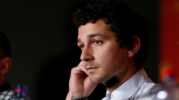 Shia LaBeouf attends the 'American Honey' press conference