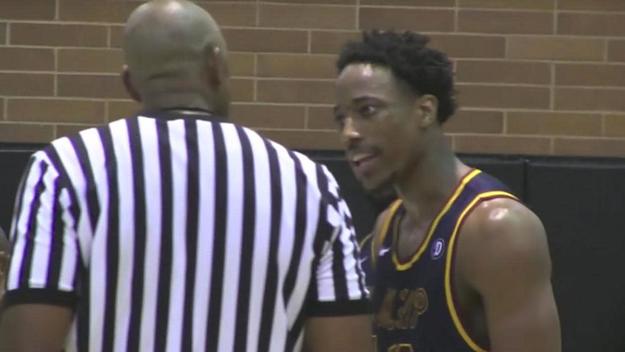demar derozan referee