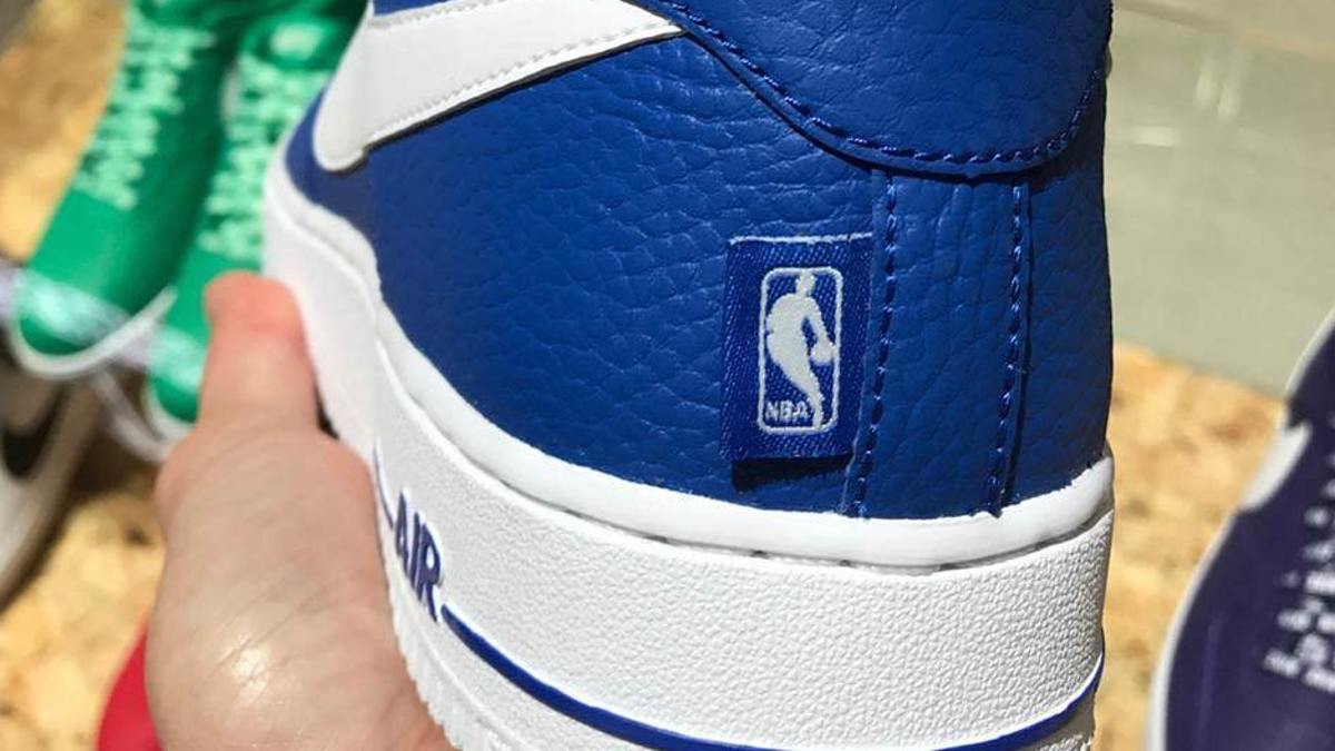 Nike Air Force 1 Low Statement Game NBA Logos Heel