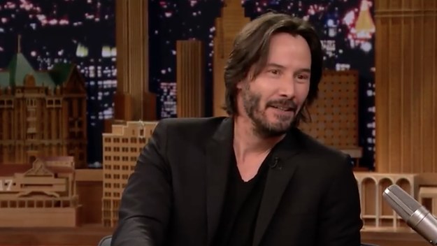 Keanu Reeves Has a Priceless Reaction to the 'Keanu Reeve...