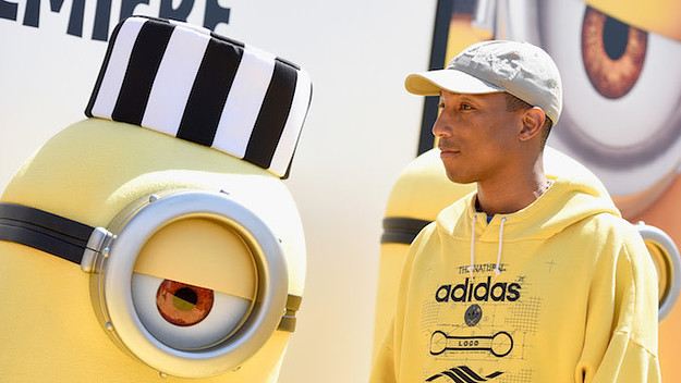pharrell despicable me 3 premiere
