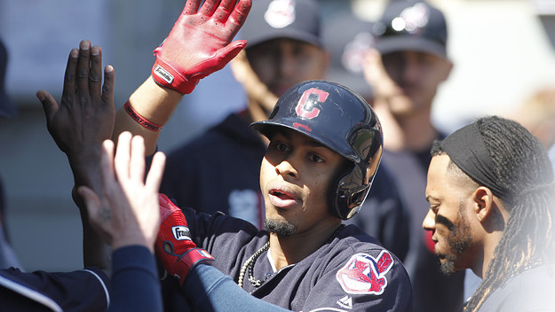 Francisco Lindor Indians White Sox 2017