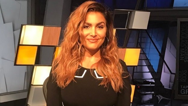 Molly Qerim on the 'ESPN First Take' set.