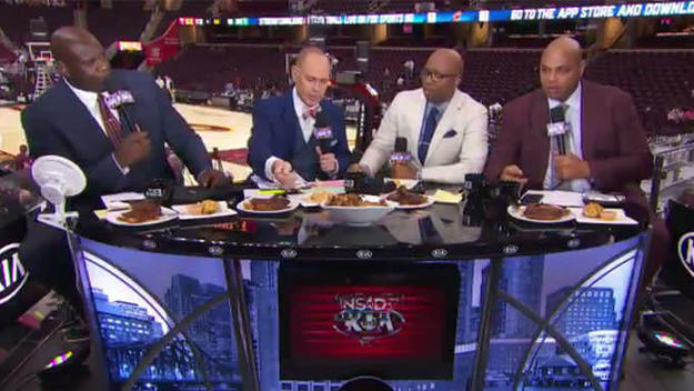 Things get super tense between Shaq and Charles Barkley on TNT.