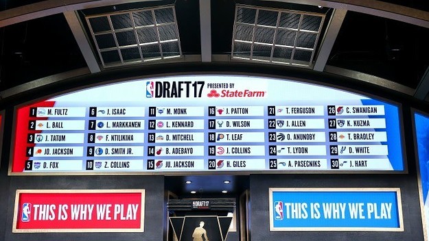 2017 NBA Draft board.