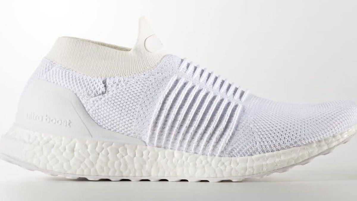 Adidas Ultra Boost Uncaged Laceless "Triple White"