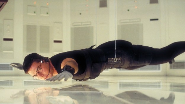 Tom Cruise in 'Mission Impossible.'