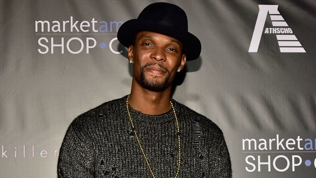 Chris Bosh on a red carpet.