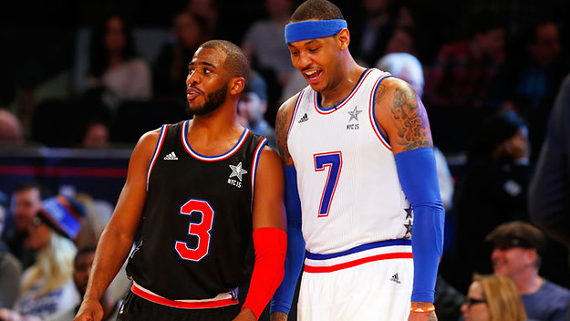Carmelo Antony and Chris Paul