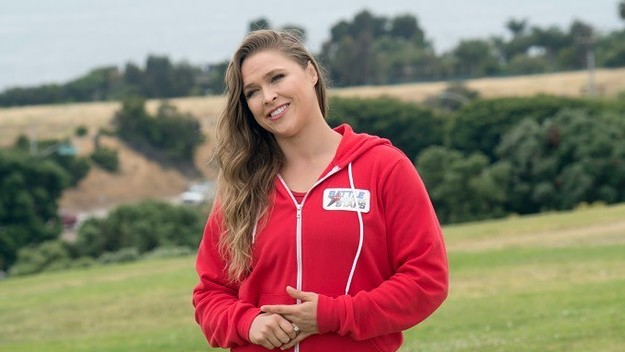 Ronda Rousey on 'Battle of the Network Stars.'