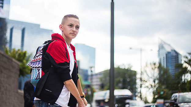 This is a photo of Backpack Kid.