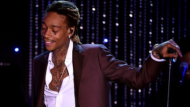 Wiz Khalifa performs onstage