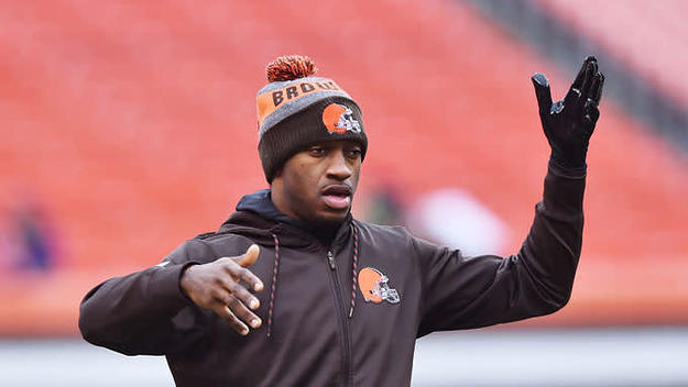 Former Browns quarterback Robert Griffin III.