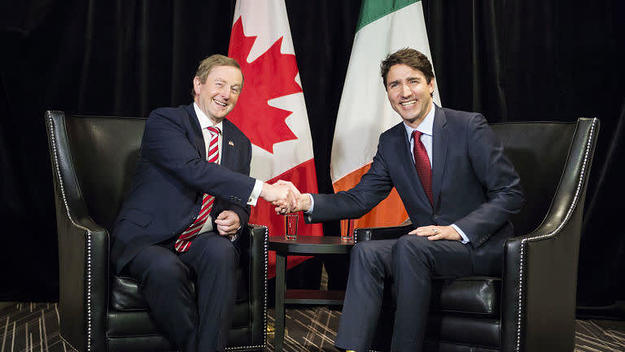 Justin Trudeau Wore Star Wars Socks To Meet Enda Kenny
