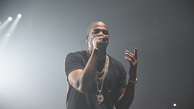Jay Z performs onstage during the Puff Daddy and The Family Bad Boy Reunion Tour