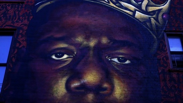 Biggie mural in Brooklyn.