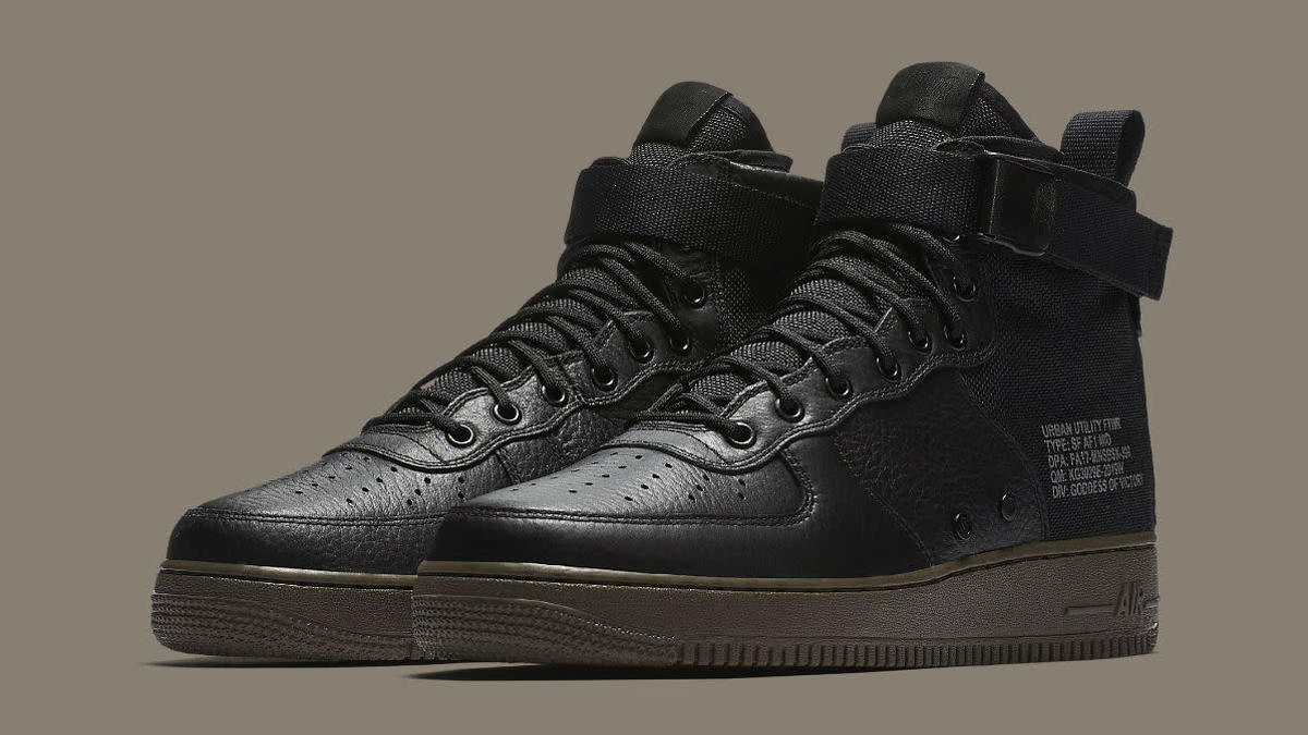 Nike SF Air Force 1 Mid Cargo Khaki Release Date Main 917753 002