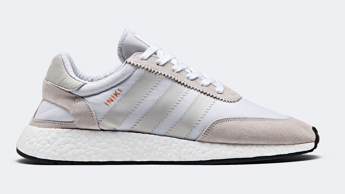 Adidas Iniki Grey White Profile