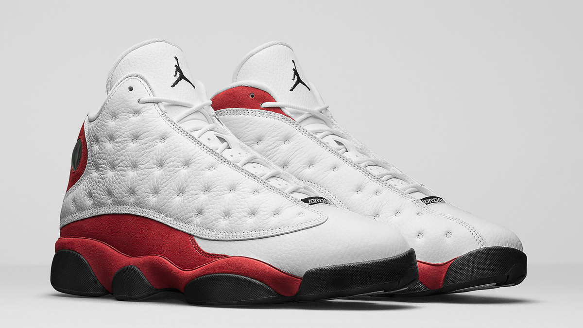 Air Jordan 13 White Red 414571 122