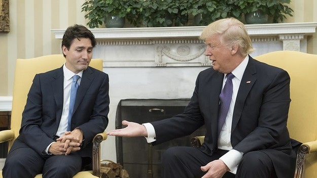 Justin Trudeau Goes Up Against Donald Trump’s Handshake; Makes Canada Proud
