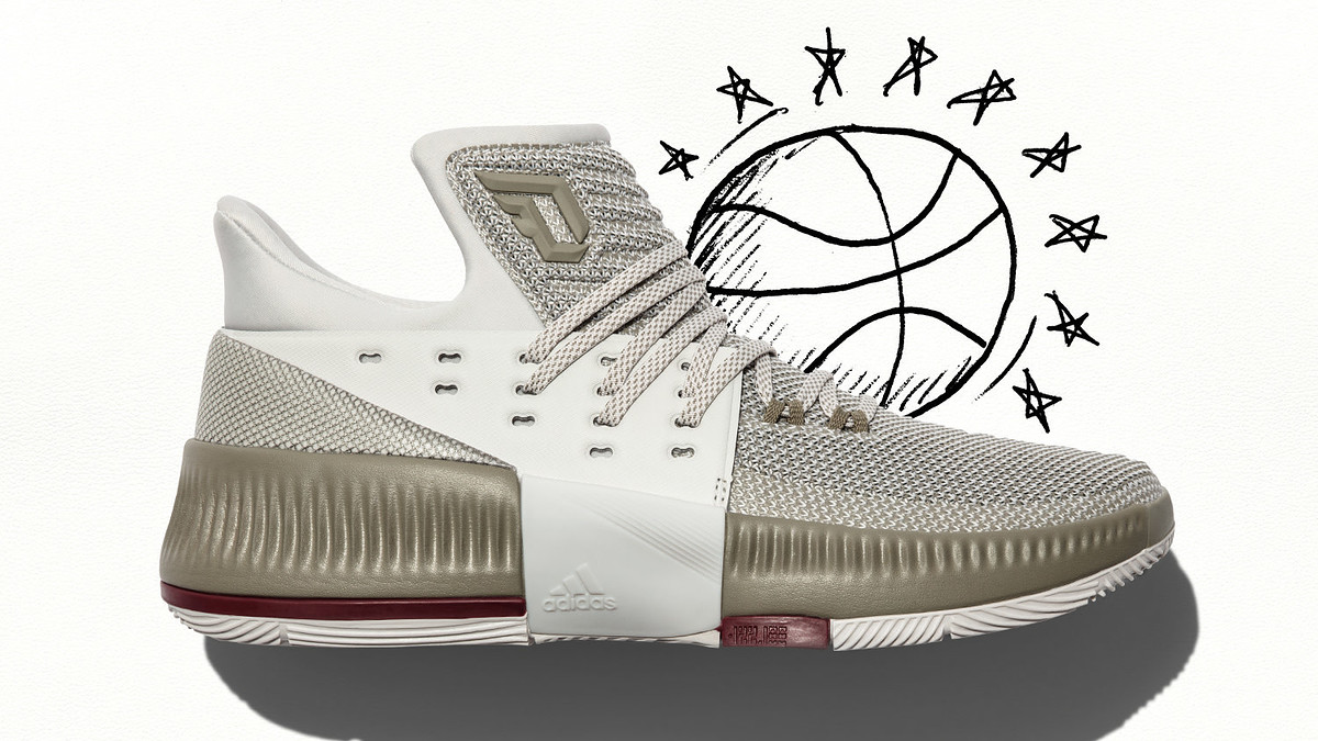 Adidas Dame 3 "West Campus"
