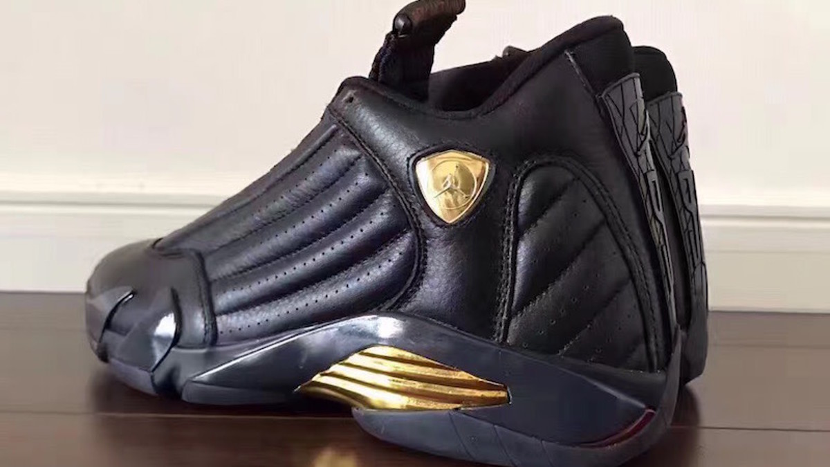 Air Jordan 14 Defining Moments Black Gold Release Date 487471 022 (1)