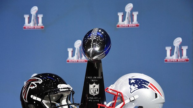 Falcons Patriots Vince Lombardi Trophy 2017