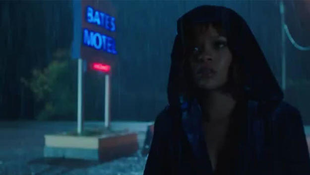Rihanna checking into the Bates Motel.