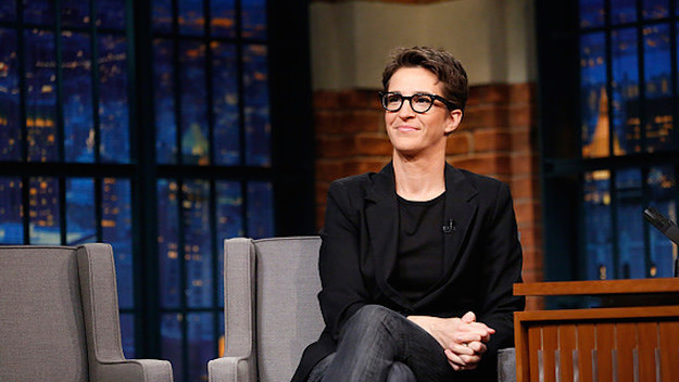 Rachel Maddow during an interview on December 21, 2016