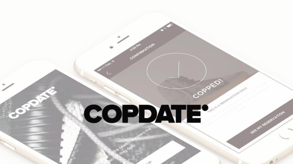 Copdate Sneaker Release App