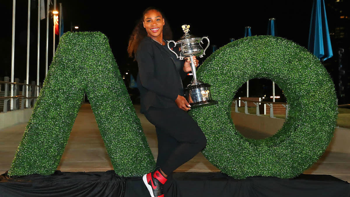 Serena Williams NikeCourt Flare AJ1 Banned