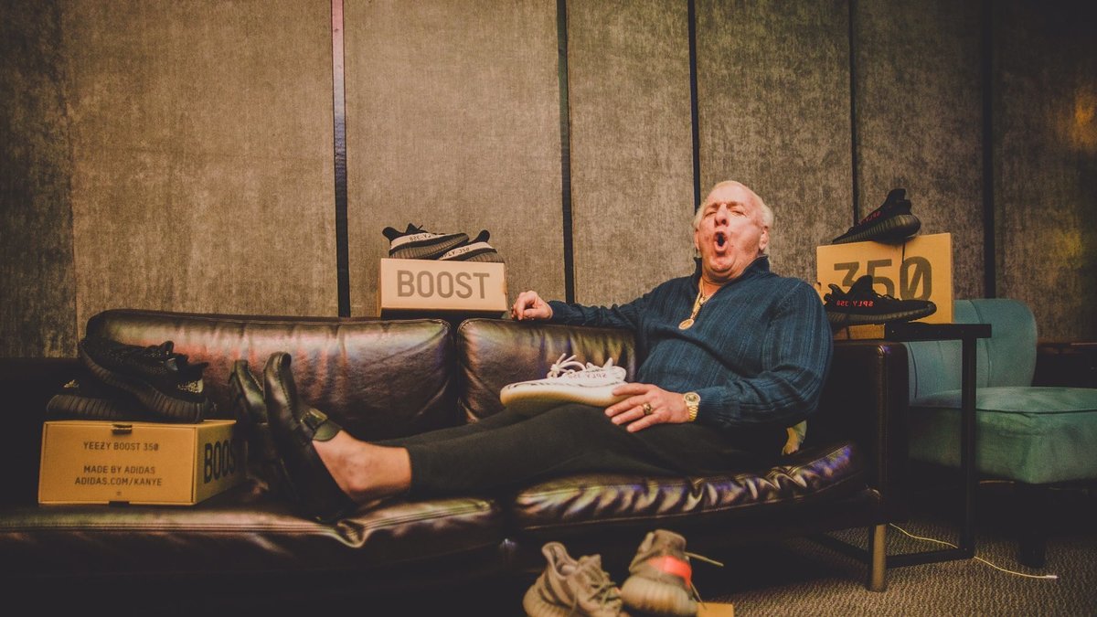 Ric Flair Yeezys